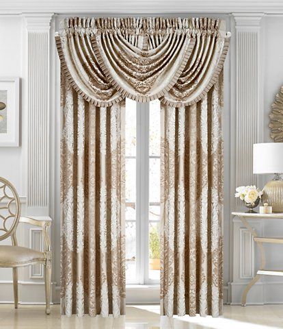 Window Treatments | Dillard's Regarding Velvet Dream Silver Curtain Panel Pairs (View 15 of 49)