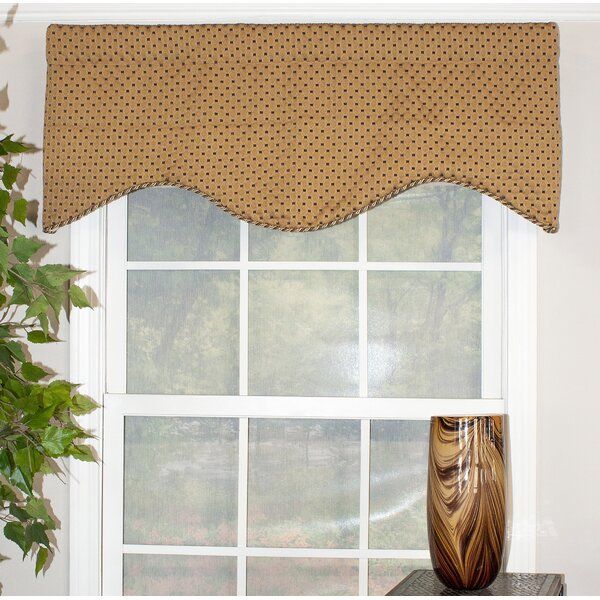 2.5 Inch Rod Pocket Valance | Wayfair For Top Of The Morning Printed Tailored Cottage Curtain Tier Sets (Photo 44 of 50)