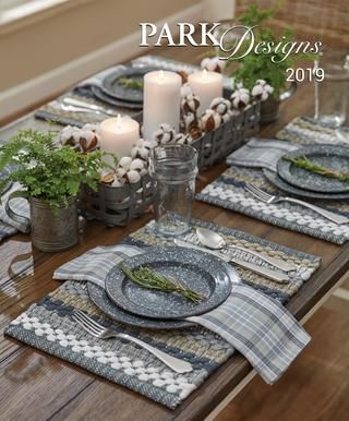 2019 Park Design Everyday Catalogmark West – Issuu Intended For Traditional Two Piece Tailored Tier And Swag Window Curtains Sets With Ornate Rooster Print (View 37 of 50)