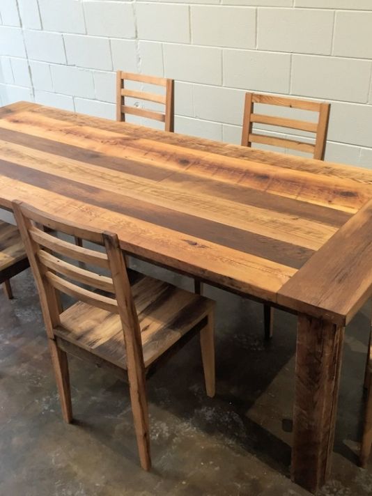 2019 Stafford Reclaimed Extending Dining Tables In Reclaimed Wood Dining Tables – Saltandblues (View 19 of 30)