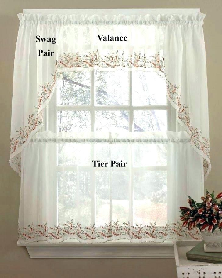 24 Tier Curtains – Constein In Tranquility Curtain Tier Pairs (View 15 of 30)
