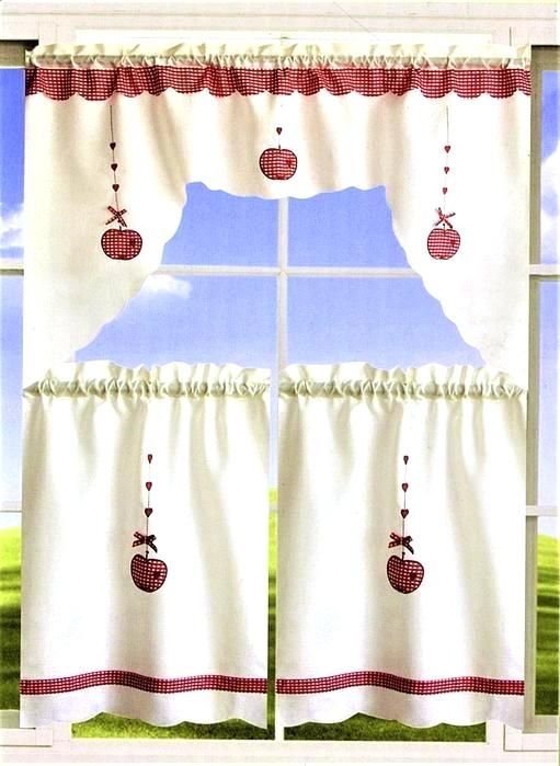3 Piece Curtain Set – Chicagoillinois.co Within Multicolored Printed Curtain Tier And Swag Sets (Photo 23 of 30)