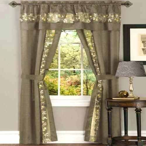 5 Piece Window Curtain Sets – Kharidha.in Throughout Cotton Lace 5 Piece Window Tier And Swag Sets (Photo 21 of 50)