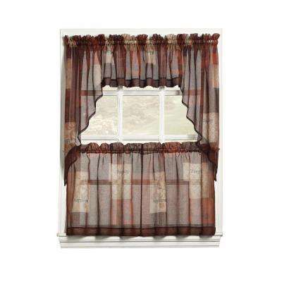 55.5 – 58.5 – Rod Pocket – Curtains & Drapes – Window Within Chardonnay Tier And Swag Kitchen Curtain Sets (Photo 33 of 50)