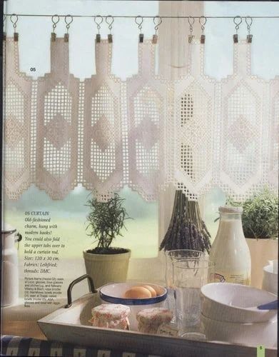 Albums Archivés | Broderie Hardanger With Regard To White Tone On Tone Raised Microcheck Semisheer Window Curtain Pieces (Photo 36 of 46)