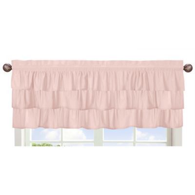 Ariana Cotton Oversized Ruffle Valance White 50x18" | For Inside Maize Vertical Ruffled Waterfall Valance And Curtain Tiers (View 16 of 30)
