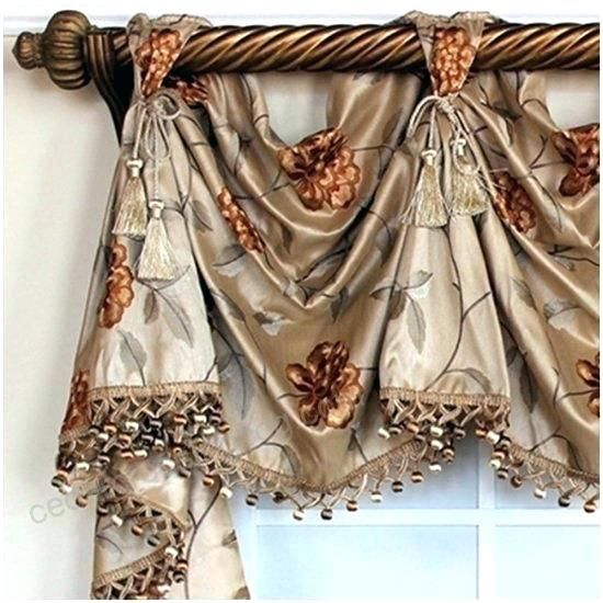 Astounding Traditional Curtains And Valances Curtain Window Inside Tailored Toppers With Valances (Photo 23 of 30)