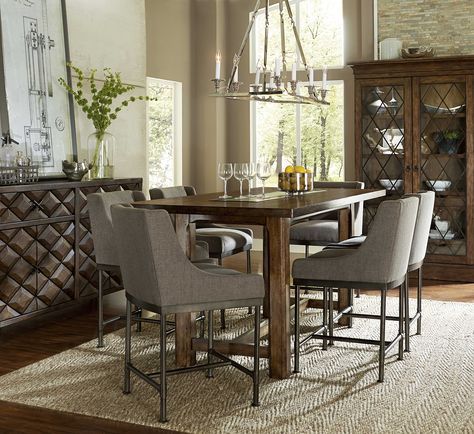 Avondale Counter Height Dining Tables Throughout Preferred Echo Park Counter Height Dining Table With High Dining Chair (View 3 of 20)