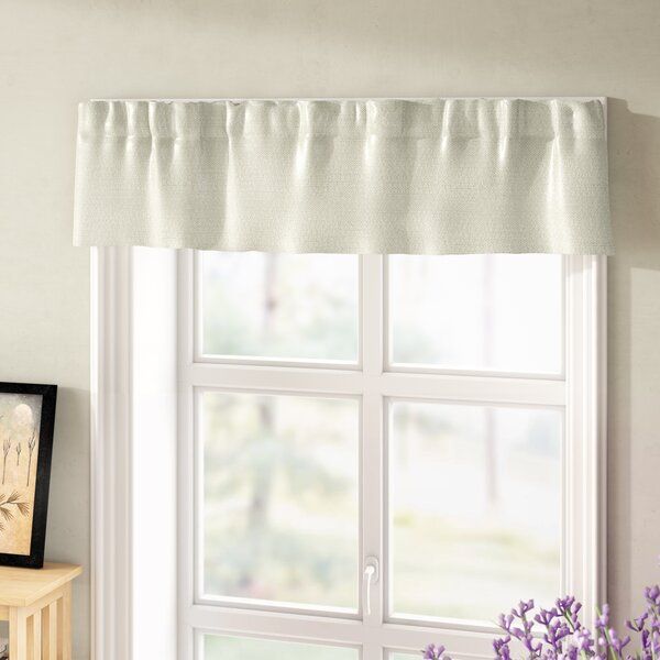 Basement Window Curtains Short | Wayfair With Class Blue Cotton Blend Macrame Trimmed Decorative Window Curtains (View 18 of 30)
