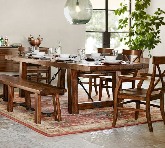 Benchwright Bar Height Dining Tables With 2019 Benchwright Extending Rectangular Dining Table, 60 X  (View 9 of 20)