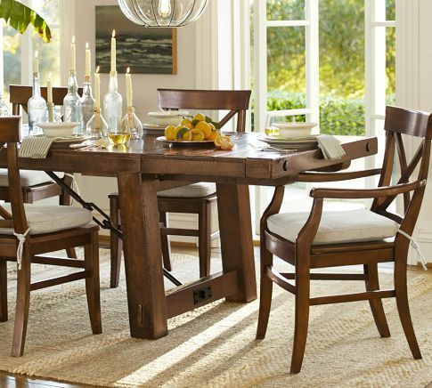 Benchwright Extending Rectangular Dining Table, 86 X 42 Within 2020 Alfresco Brown Benchwright Extending Dining Tables (Photo 17 of 30)