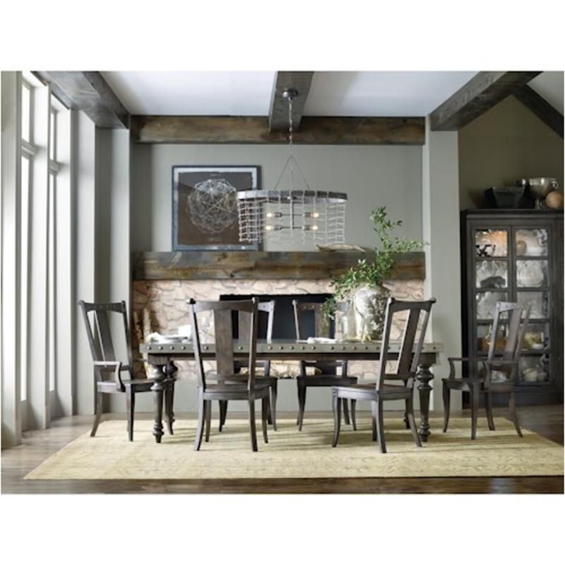 Best And Newest West Dining Tables Intended For 5700 75200 Hooker Furniture Vintage West Rectangular Dining Table With  2 18in Leaves (View 13 of 30)