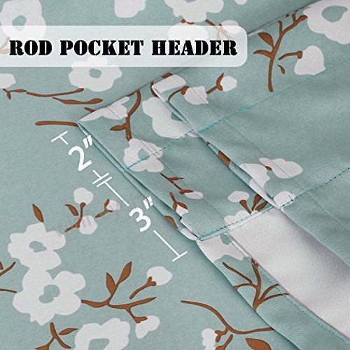 Blackout Energy Saving Ultra Soft Casual Kitchen Curtains With Rod Pocket Kitchen Tiers (View 19 of 50)