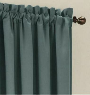 Blue Mineral Stomry Sea Window Curtain 108w 84l Rod Pocket Within Embroidered Ladybugs Window Curtain Pieces (View 21 of 50)