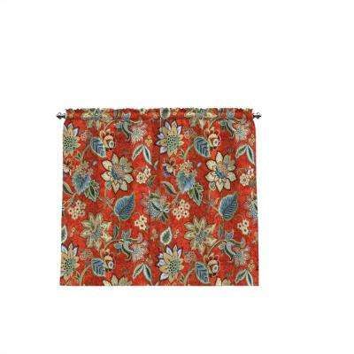 Brighton Blossom Window Tier Pair In Gem – 52 In. W X 36 In (View 12 of 30)