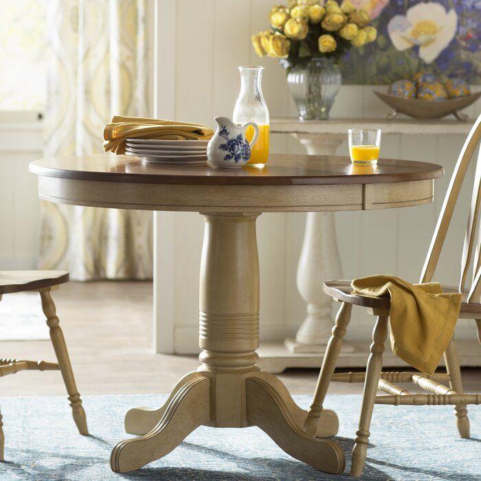 Clyde Solid Wood Dining Table In Current Clyde Round Bar Tables (Photo 8 of 20)