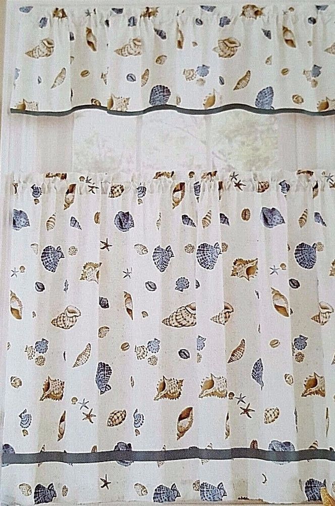 Featured Photo of 30 Best Ideas Coastal Tier and Valance Window Curtain Sets