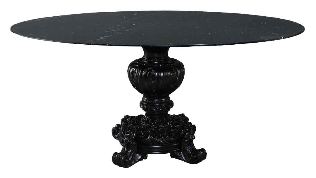 Crown Round Dining Tablejetclass In Dining Tables Regarding 2019 Alexandra Round Marble Pedestal Dining Tables (Photo 23 of 30)
