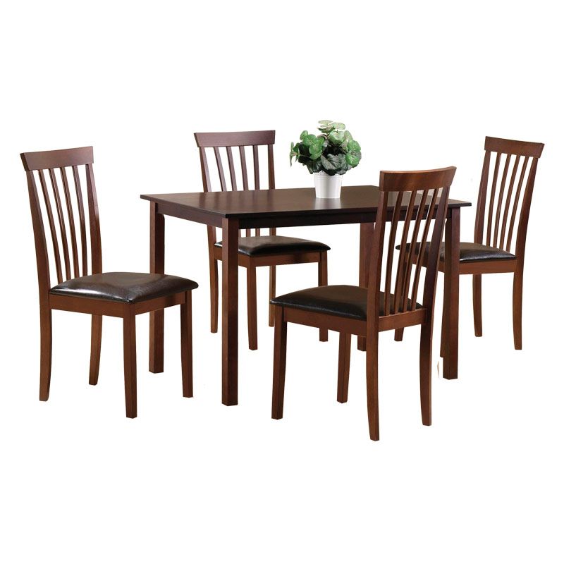Current Avery Rectangular Dining Tables Intended For The Avery Rectangular Dining Set With 4 Chairs (Photo 12 of 20)