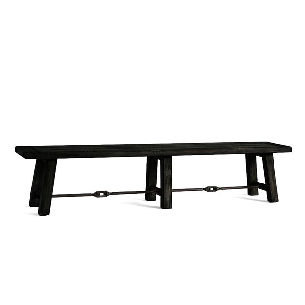 Current Pottery Barn – Pottery Barn Benchwright Bench Large With Blackened Oak Benchwright Dining Tables (View 16 of 20)