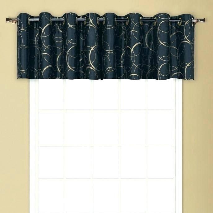 Curtain Sets With Valance – Onsaturn.co Inside Geometric Print Microfiber 3 Piece Kitchen Curtain Valance And Tiers Sets (Photo 7 of 30)