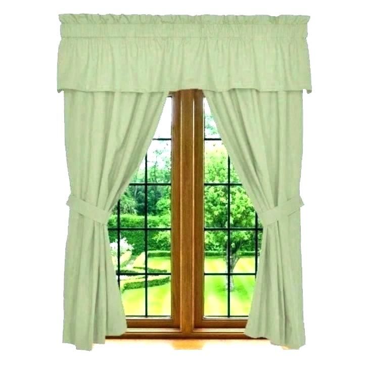 Curtain Valance Set – Bombona.co In Grey Window Curtain Tier And Valance Sets (Photo 22 of 50)