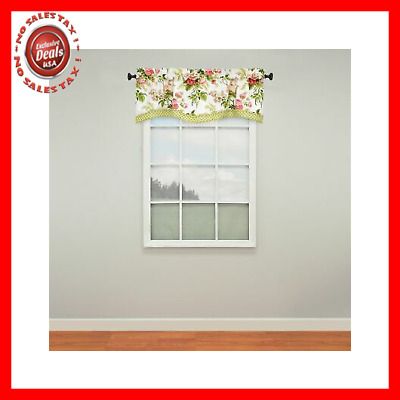 Curtains, Drapes & Valances, Window Treatments & Hardware With Waverly Kensington Bloom Window Tier Pairs (View 23 of 30)