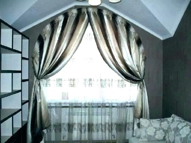 Curtains For Half Moon Shaped Windows Circle Window Pertaining To Circle Curtain Valances (Photo 7 of 30)
