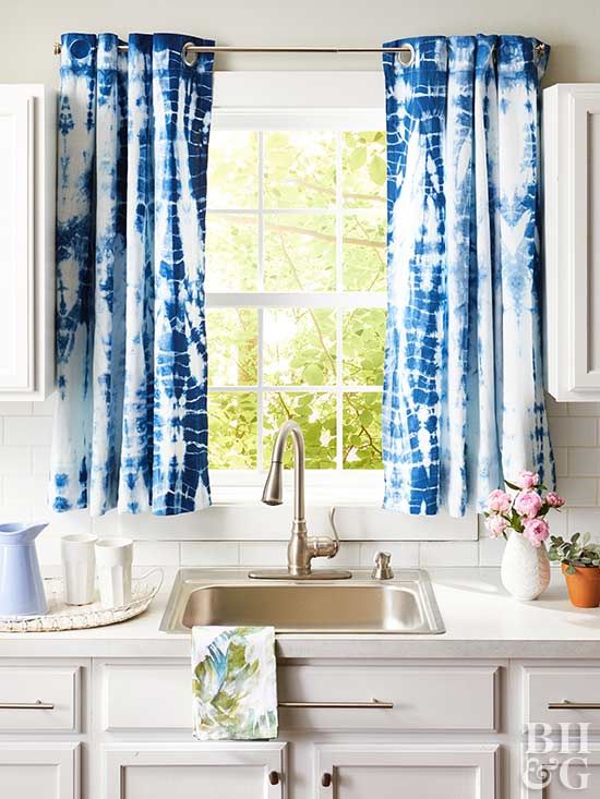 Curtains For Kitchen Window – Phandong With Pintuck Kitchen Window Tiers (Photo 27 of 43)