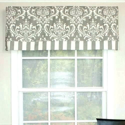 Dark Gray Valance In Luxury Collection Kitchen Tiers (Photo 25 of 50)