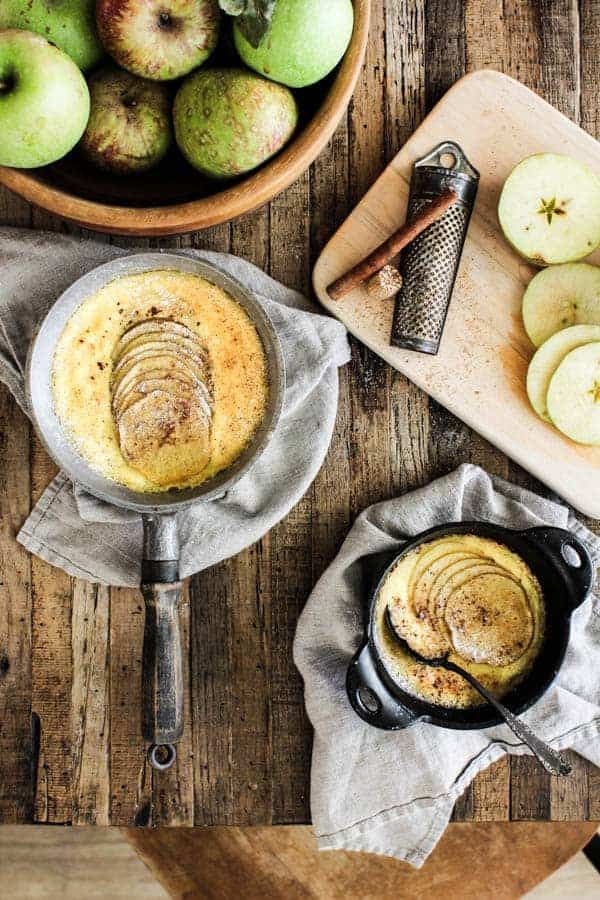 Easy Baked Apple Custard Inside Apple Orchard Printed Kitchen Tier Sets (Photo 11 of 50)