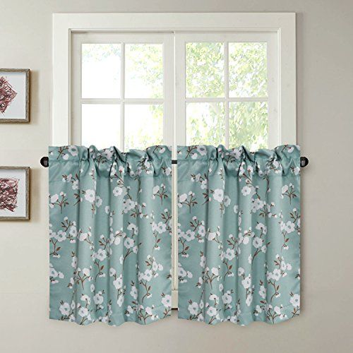 Energy Saving Ultra Soft Casual Kitchen Curtains Rod Pocket With Regard To Rod Pocket Kitchen Tiers (View 9 of 50)
