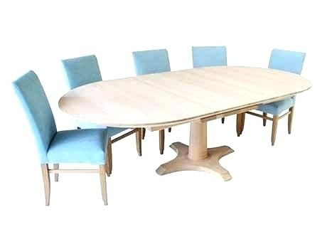 Extending Pedestal Dining Table – Hifanclub Pertaining To Preferred Weathered Gray Owen Pedestal Extending Dining Tables (Photo 7 of 30)