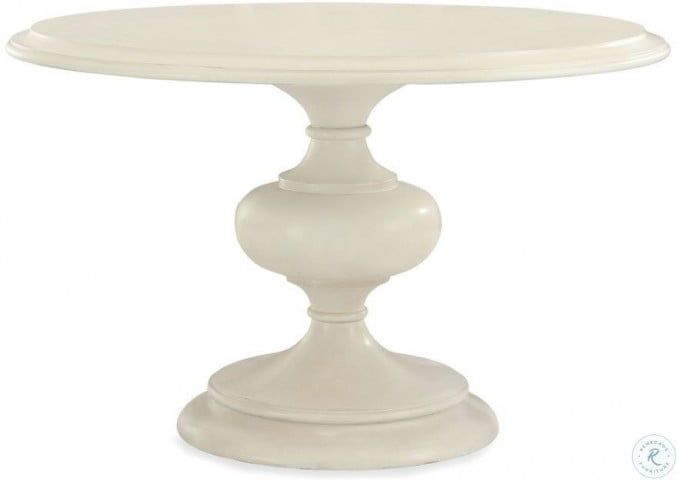 Famous Trade Antique White Avery 48" Round Dining Table In Avery Round Dining Tables (View 3 of 20)