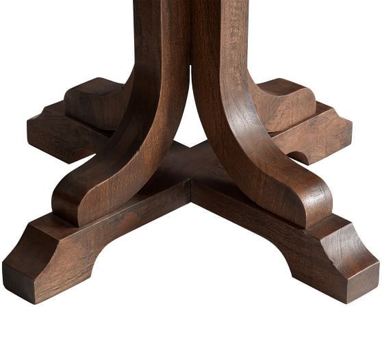 Fashionable Linden Dining Table, Mink Brown #potterybarn In  (View 6 of 30)