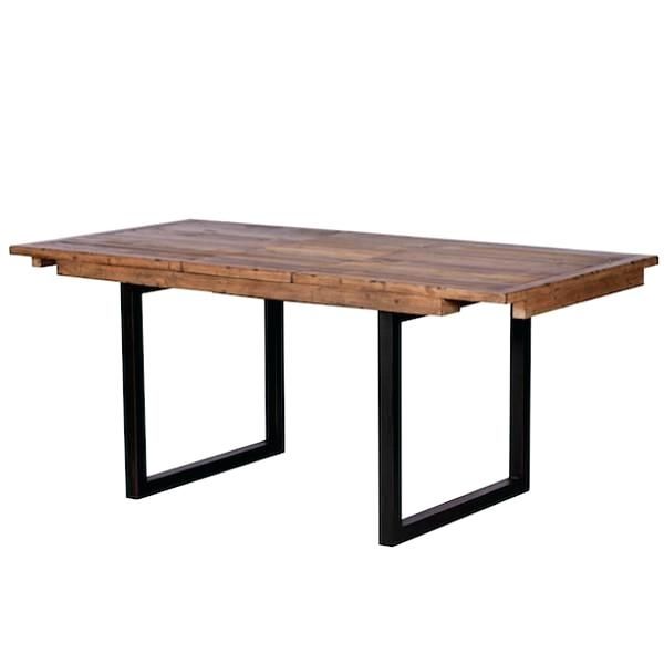 Favorite Extendable Wooden Table – Familleauquotidien Intended For Hart Reclaimed Extending Dining Tables (View 13 of 20)