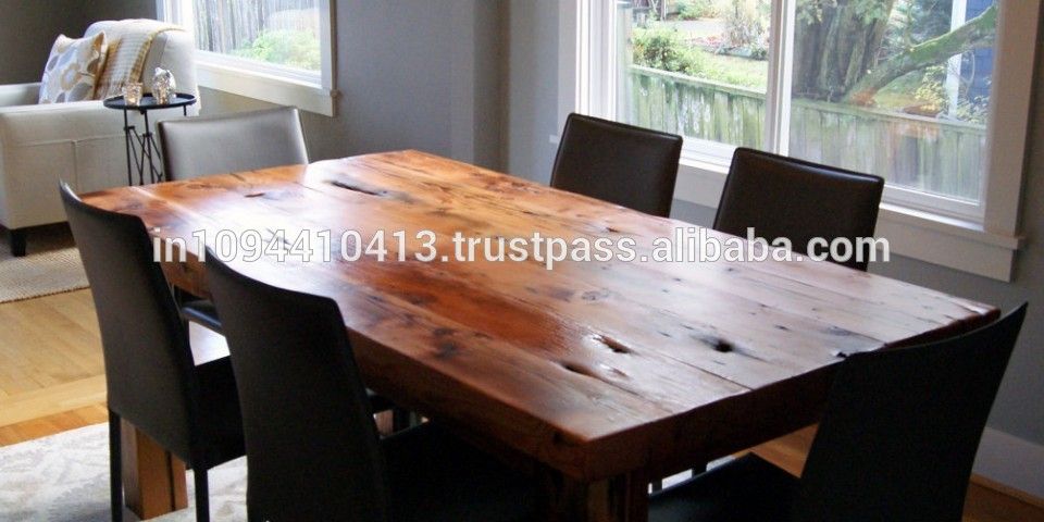 Favorite Griffin Reclaimed Wood Dining Tables In Pottery Barn Griffin Dining Table – Palazzodalcarlo (View 14 of 30)