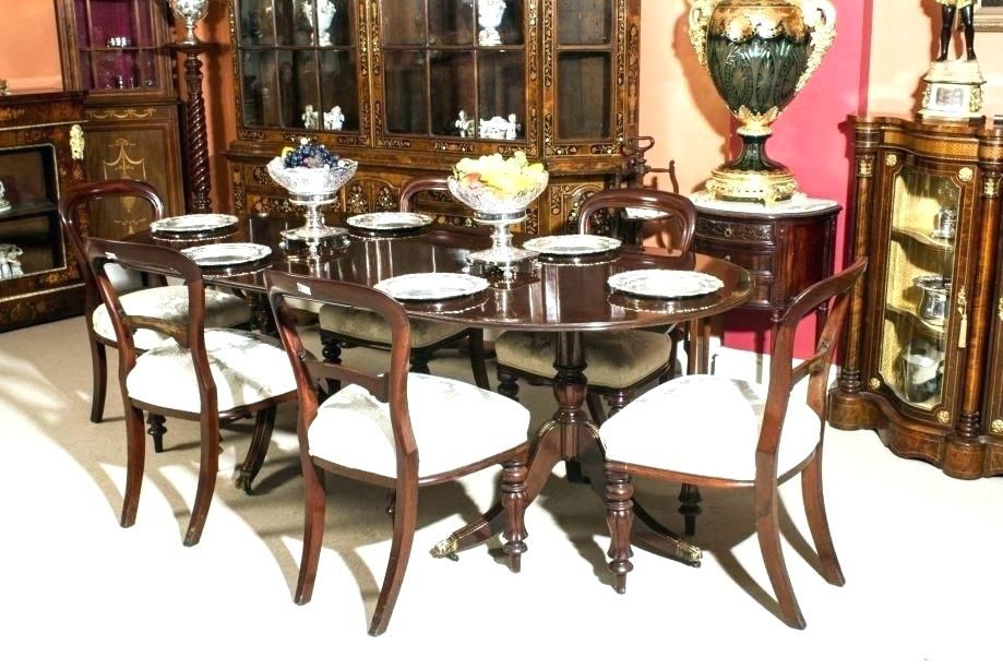 Favorite Rustic Mahogany Benchwright Pedestal Extending Dining Tables In Benchwright Extending Dining Table – Stiickman (Photo 19 of 20)