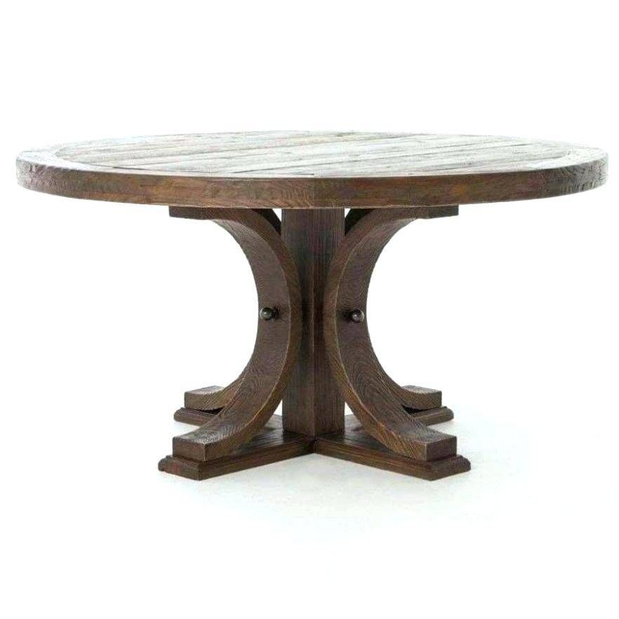 Hart Reclaimed Wood Extending Dining Tables With Well Known Banks Reclaimed Wood Extending Dining Table Hart Round (View 7 of 30)