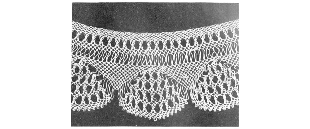 History Of Lace In Cotton Classic Toast Window Pane Pattern And Crotchet Trim Tiers (Photo 38 of 50)