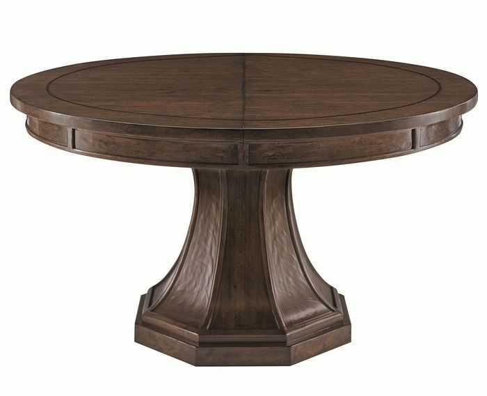 Indo Portuguese Rosewood Round Dining Table Eron Johnson Pertaining To Popular Johnson Round Pedestal Dining Tables (View 6 of 20)