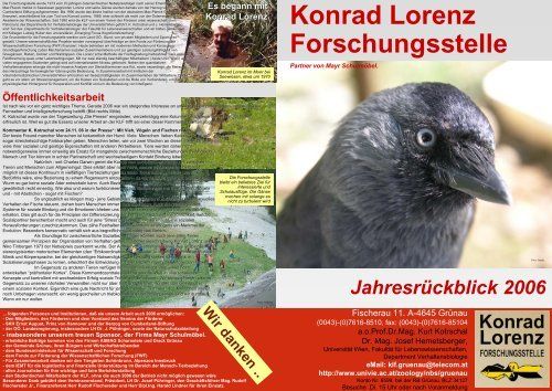 Jahresbericht 2006 – Konrad Lorenz Forschungsstelle Within Cumberland Tier Pairs In Dove Gray (Photo 5 of 30)
