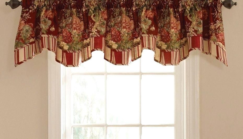 Jcpenney Curtains Valances – Senspa.club Throughout Luxurious Kitchen Curtains Tiers, Shade Or Valances (Photo 33 of 50)