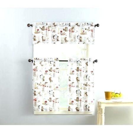 Kitchen Curtain Sets Clearance – Thebutcherandbarrel.co In Coffee Embroidered Kitchen Curtain Tier Sets (Photo 20 of 30)