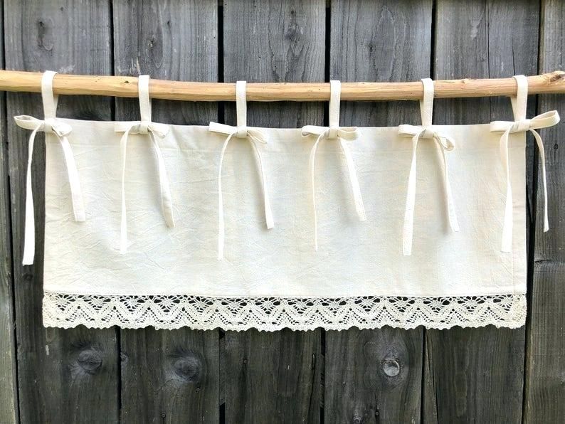 Lace Valance Curtains – Brickandwillow.co With Regard To Ivory Knit Lace Bird Motif Window Curtain (Photo 34 of 50)