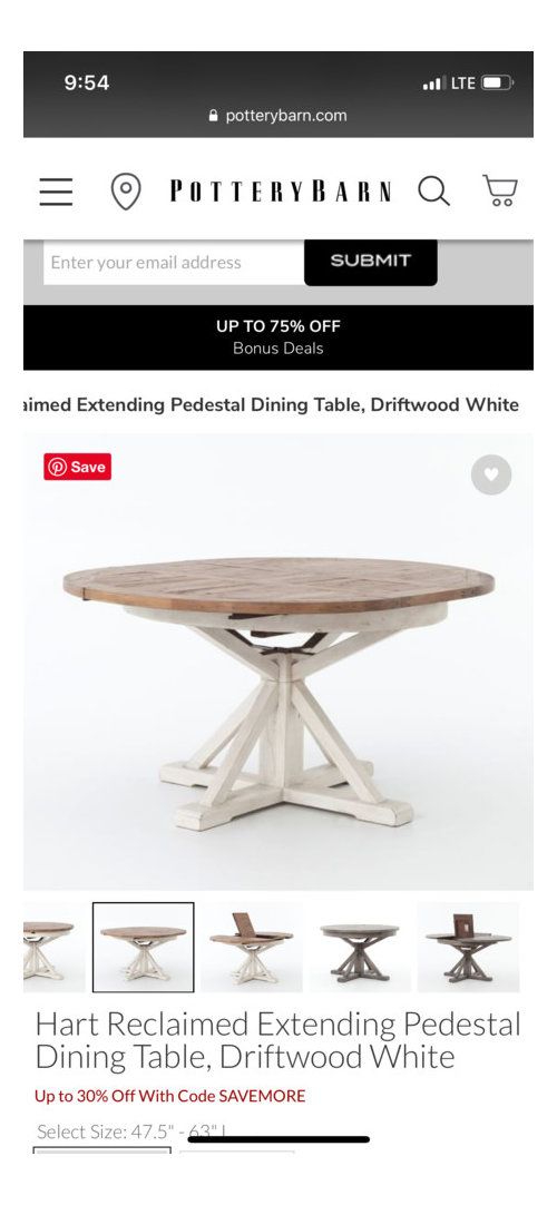 Latest Driftwood White Hart Reclaimed Pedestal Extending Dining Tables Inside Help Choosing A Bench (View 12 of 30)