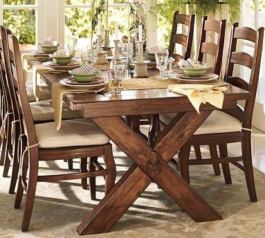 Most Current Tuscan Chestnut Toscana Dining Tables With Regard To Diy Pottery Barn Inspired Farmhouse Table The Weathered Fox (View 17 of 20)