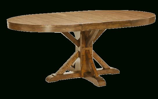 Most Recent Seadrift Toscana Pedestal Extending Dining Tables Pertaining To Benchwright Extending Pedestal Dining Table (View 12 of 30)
