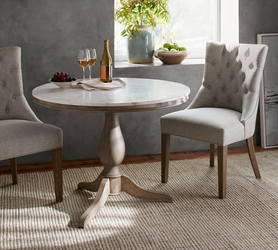Most Up To Date Alexandra Round Marble Pedestal Dining Tables For Alexandra Marble Pedestal Table In 2019 (Photo 1 of 30)