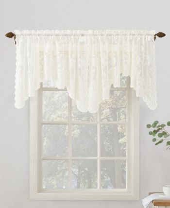 No. 918 Alison 58 X 32 Rod Pocket Window Valance In 2019 Throughout Micro Striped Semi Sheer Window Curtain Pieces (Photo 15 of 30)
